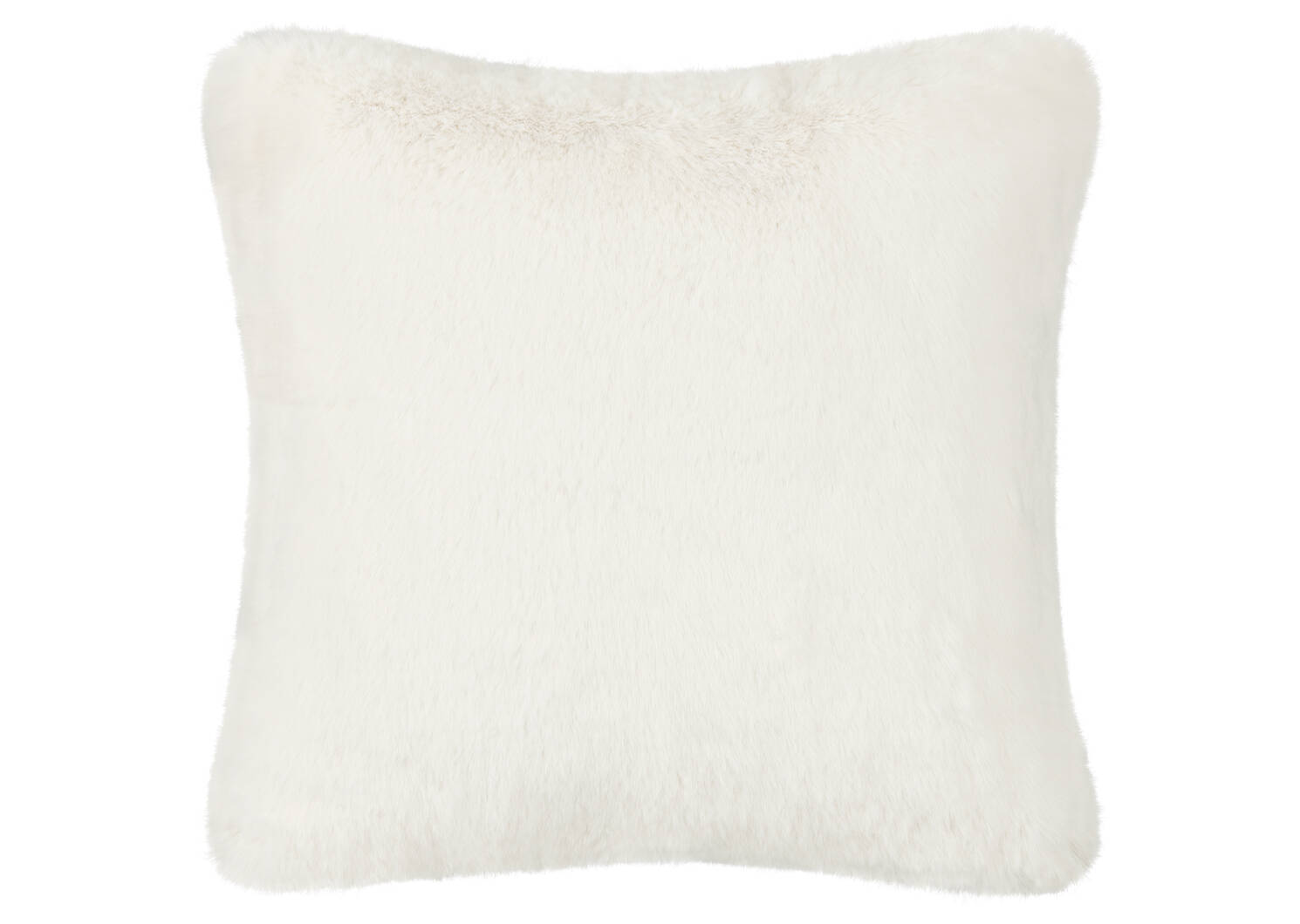 Coussin f. fourrure Cate 20x20 ivoire