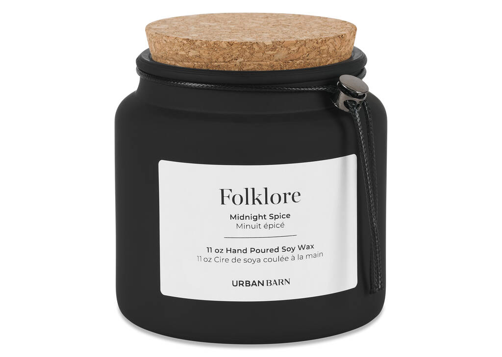 Folklore Candle Black