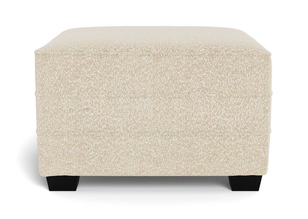 Azure Custom Ottoman 28x24&rdquo;