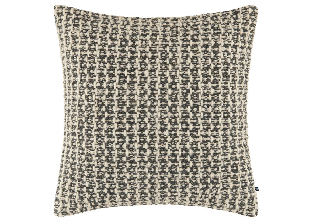 Coussin Jake 20x20 noir/blanc