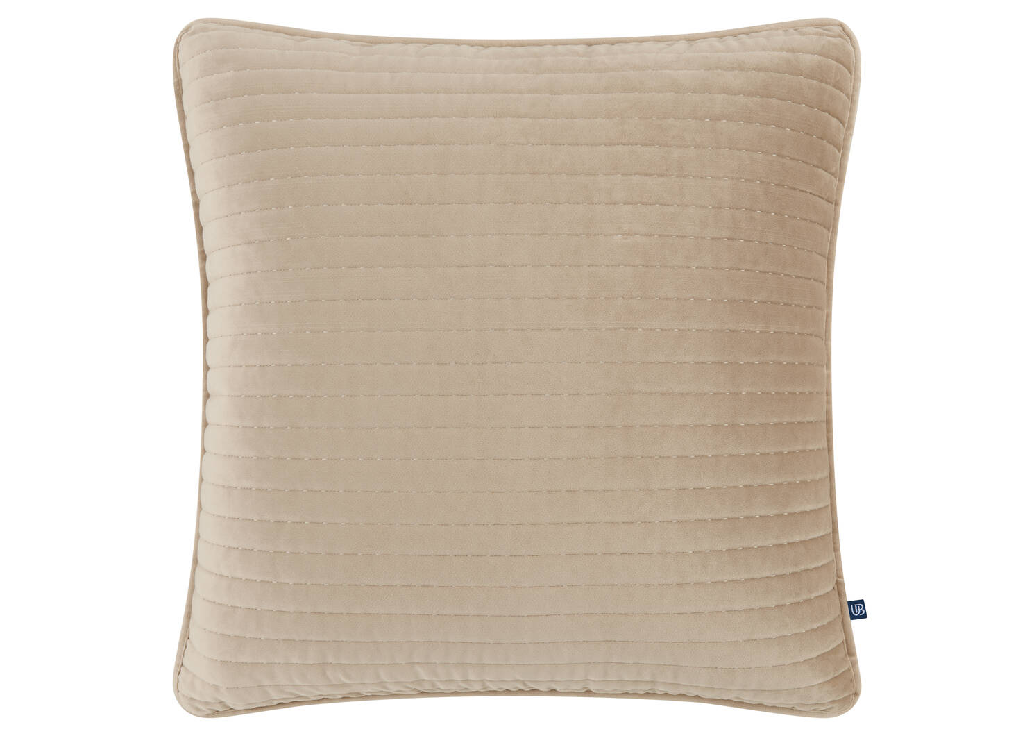 Bacall Velvet Pillow 24x24 Champagne