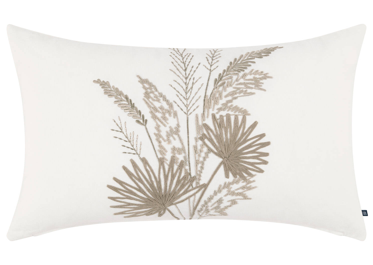 Coussin Isora 14x24 ivoire/multi