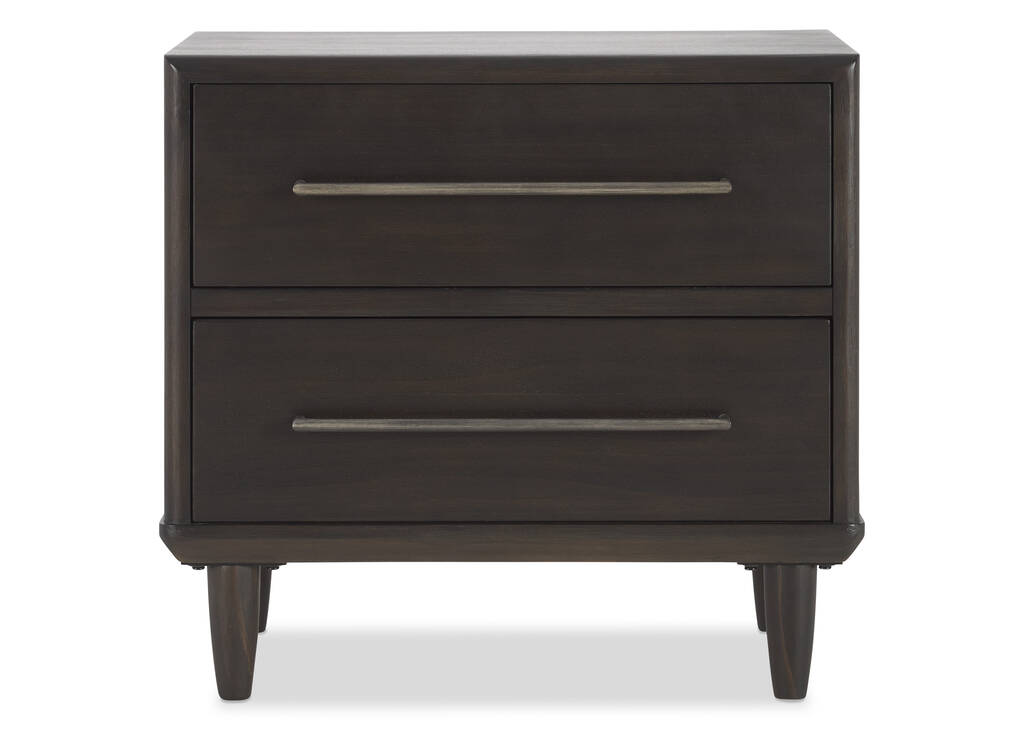 Luna Nightstand -Stone Cocoa