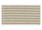 Ens. 6 serviettes rayé Audley vert/beige