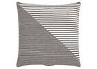 Bouvier Floor Cushion Black/White