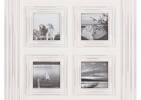 Cadre 4 photos Jayson 4x4 blanc