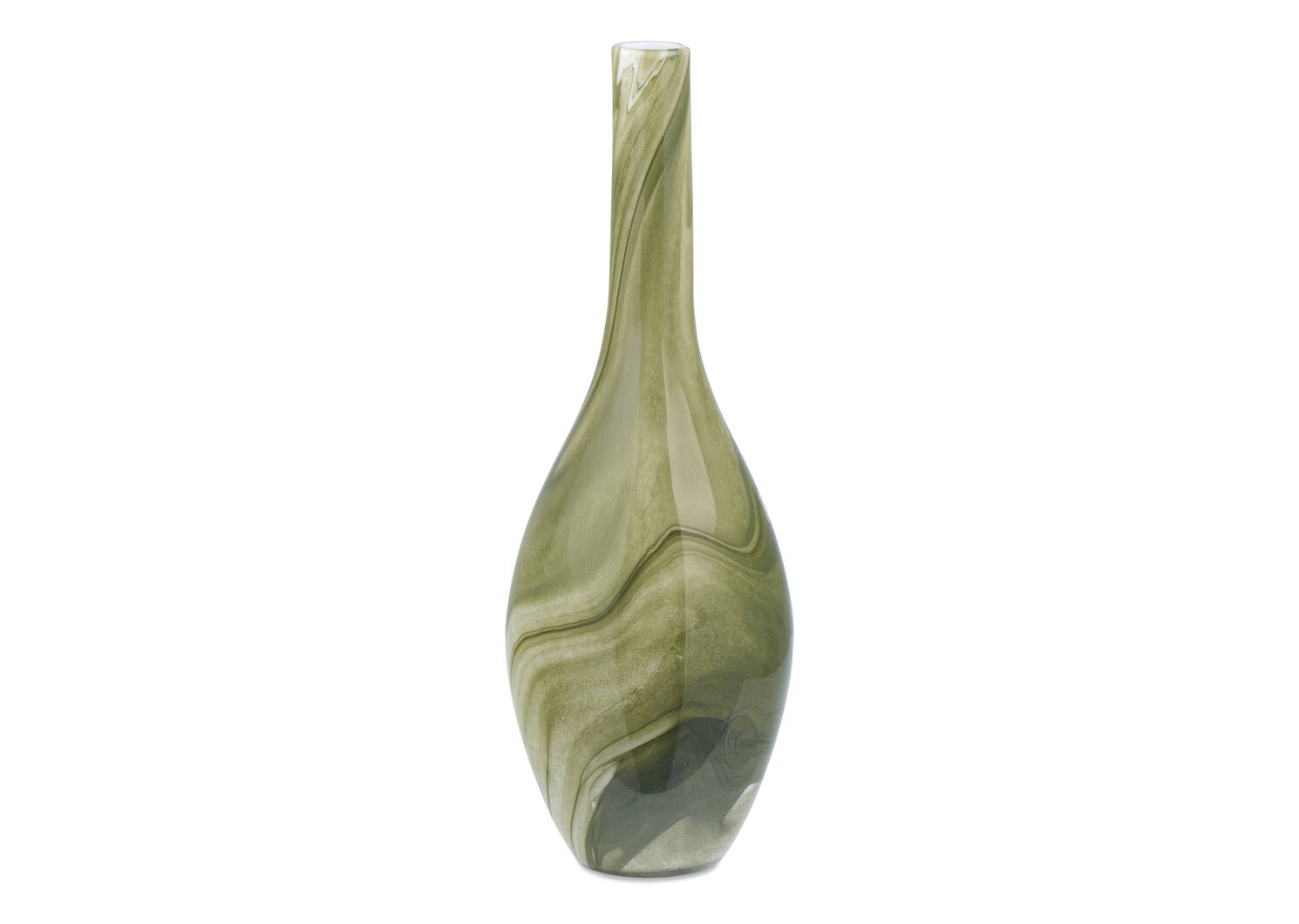 Grand vase Juno sauge/boisé