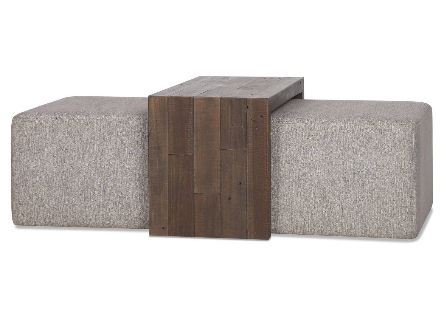 Stansfield C-Table Ottoman -Rogen Fog