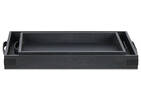 Beckett Wood Tray Small Black