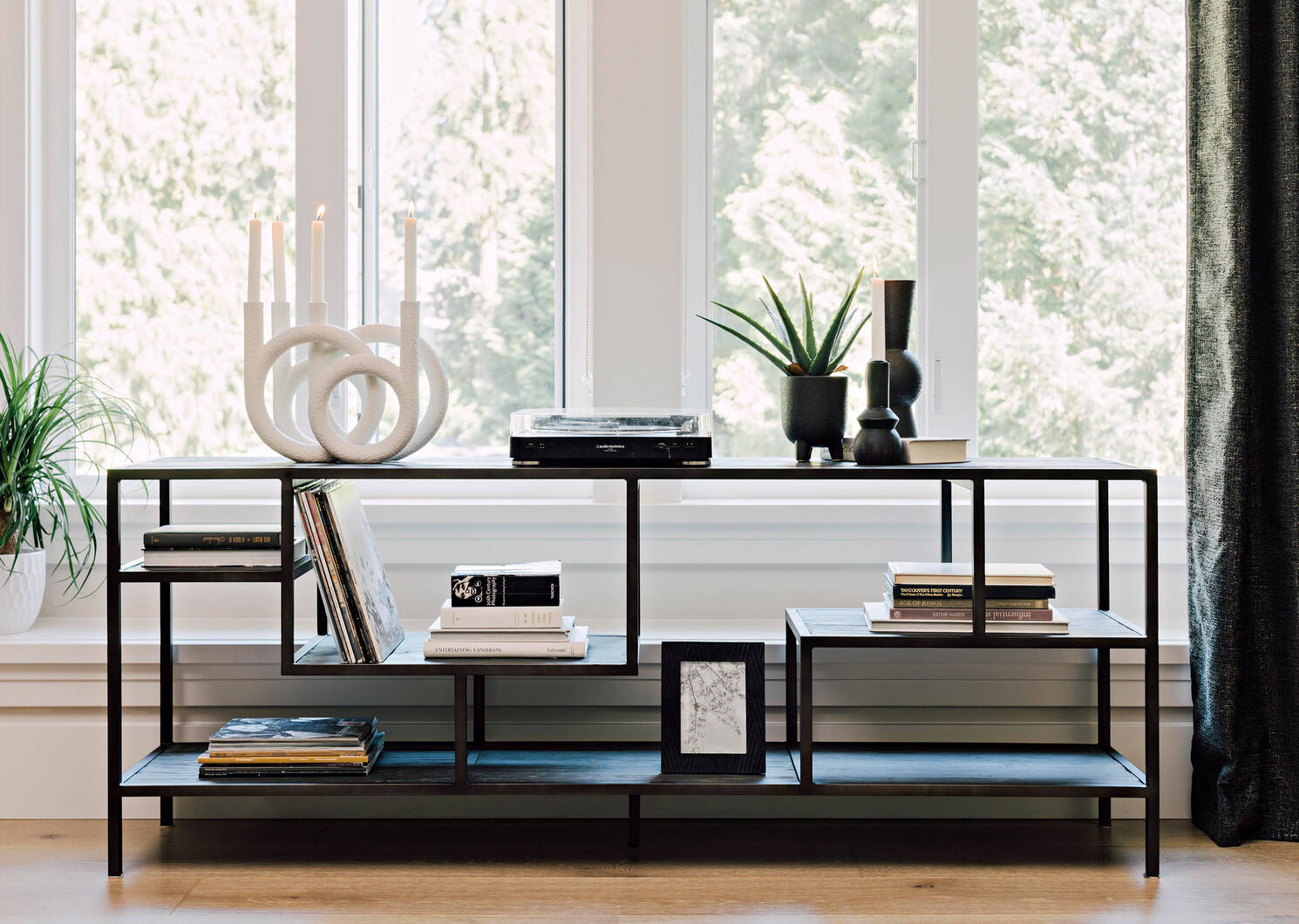 Krystien Low Display Shelf -Digby Smoke
