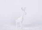 Dalya Deer Standing Décor White