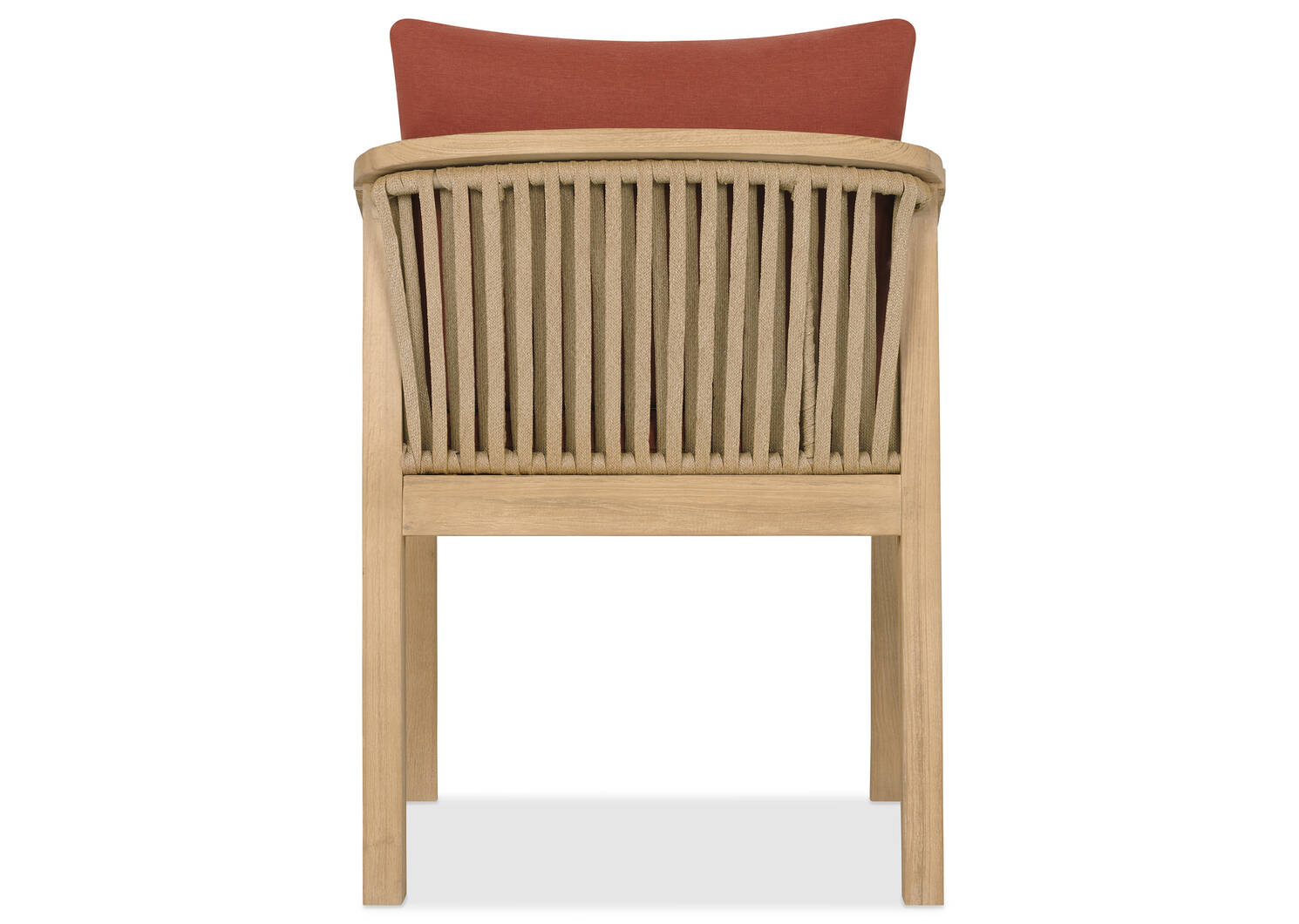 Tulum Outdoor Dining Chair -Rust