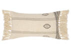 Coussin Dockside 12x22 ivoire/gris