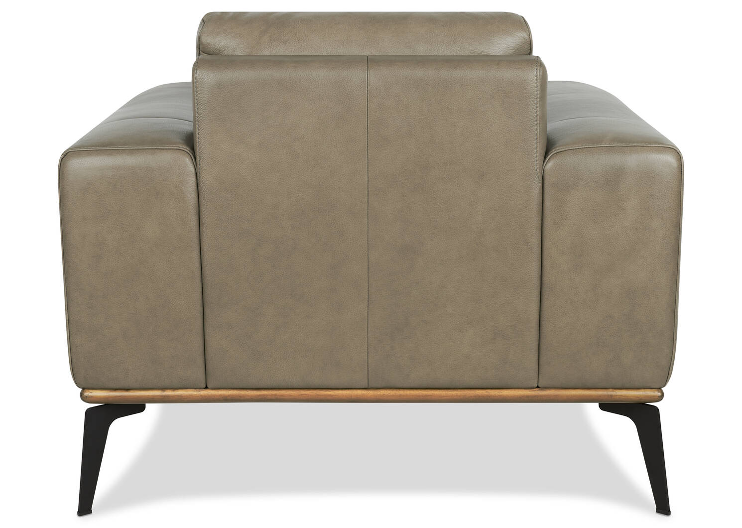 Fauteuil en cuir Alton -Mira pierre