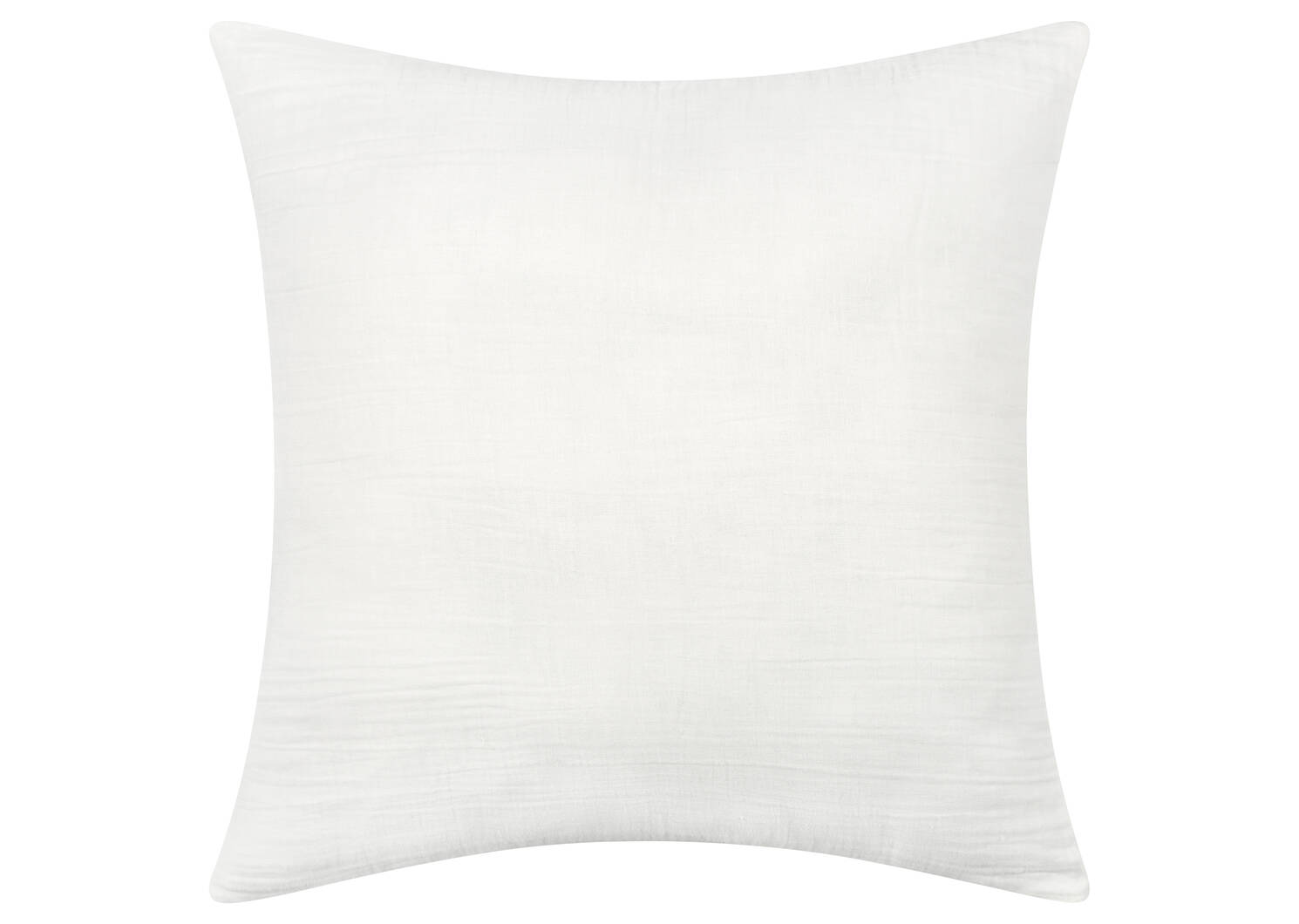 Coussin en coton Lola 24x24 ivoire