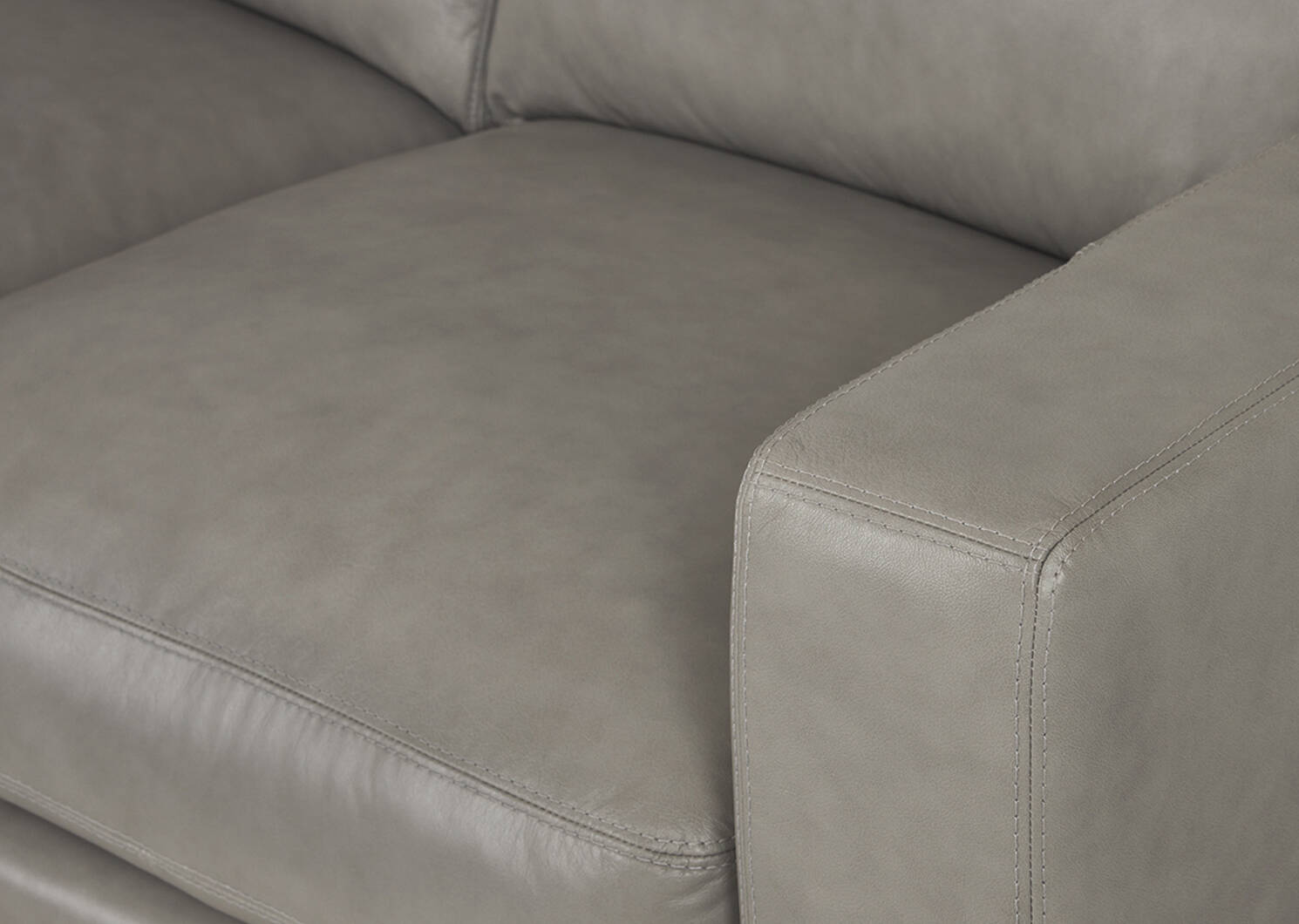 Brewer Custom Leather Sofa