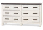 Fairmont 6 Drawer Dresser -Meyer Dove