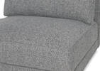 Mila Armless Chair Module -Sela Iron