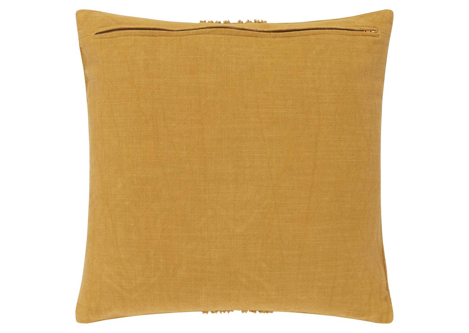 Coussin franges Toledo 20x20 champ doré