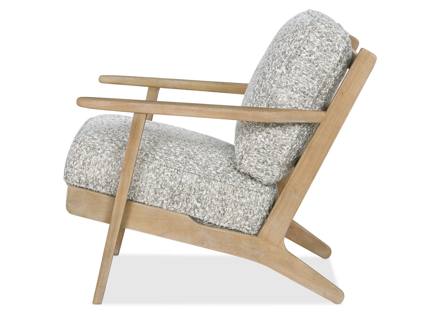 Everly Armchair -Zell Pebble