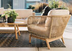 Adera Outdoor Armchair -Natural