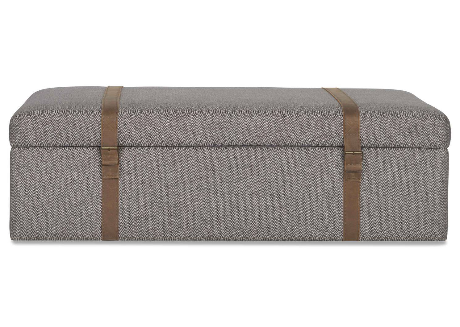 Lima Storage Ottoman 55"-Silas Greystone