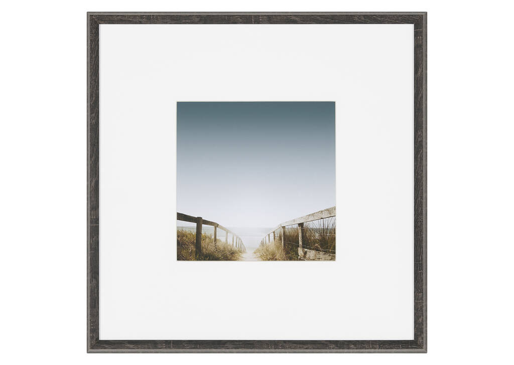 Beachwalk Framed Print