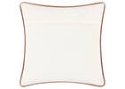 Corsica Outdoor Pillow 21x21 Ivory/Rust