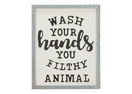 Filthy Animal Wall Plaque