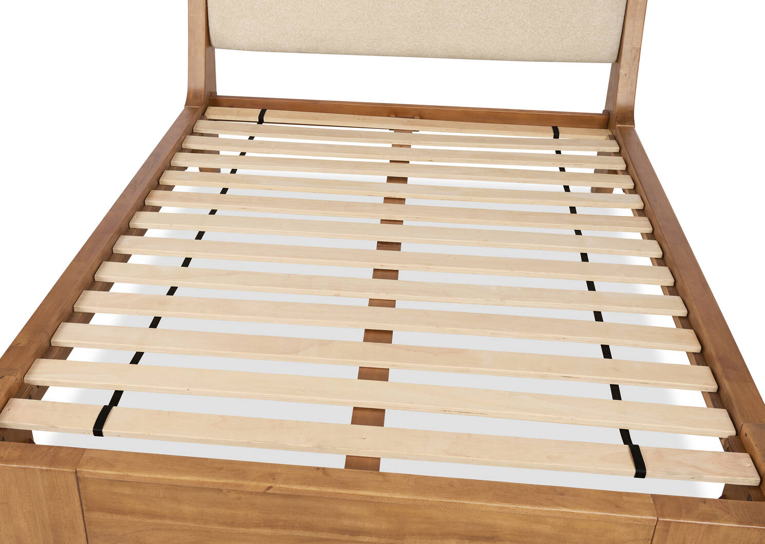 Wardel Bed -Theo Toffee/Arden San, QUEEN