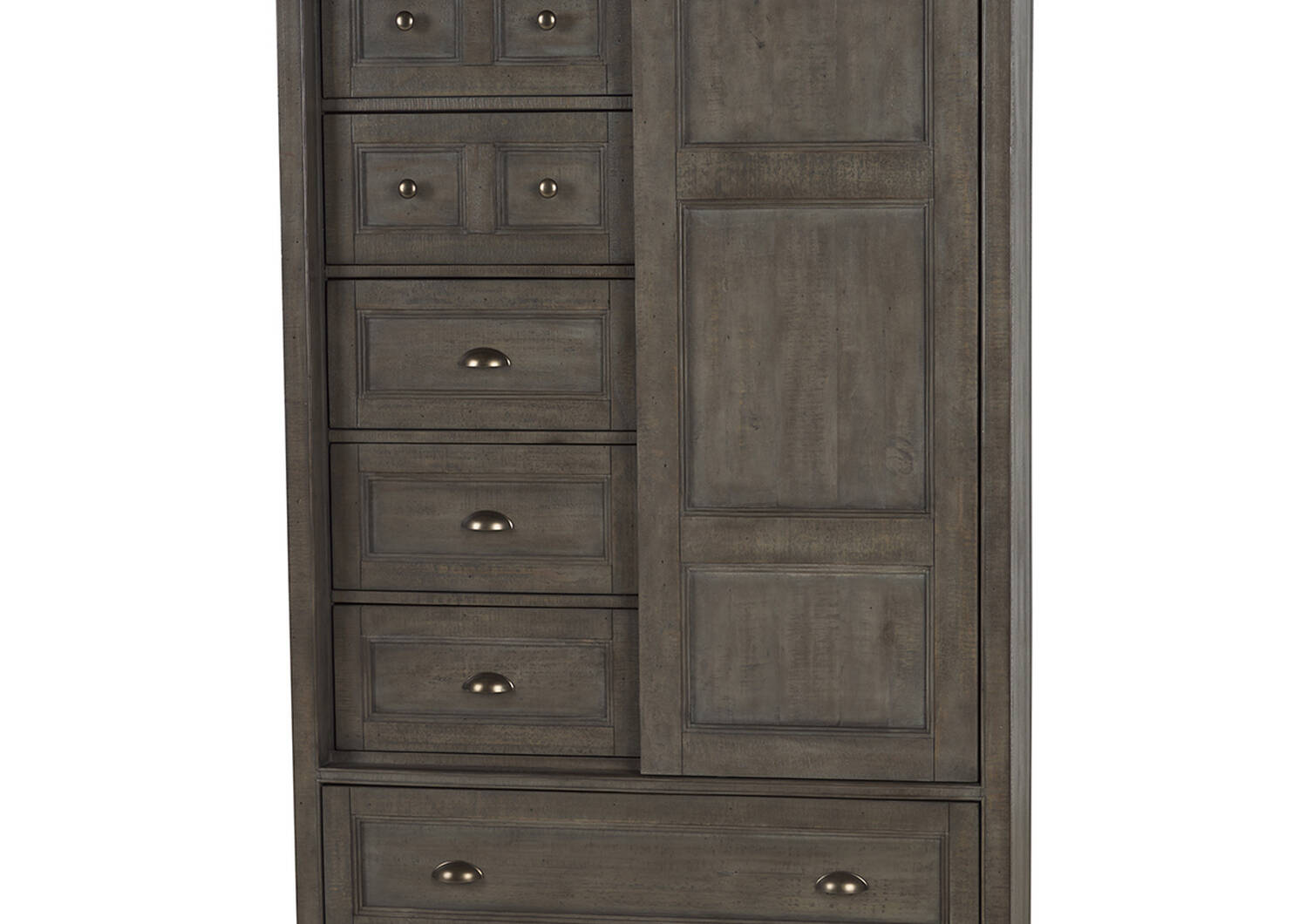 Parker Door Chest -Heron Grey