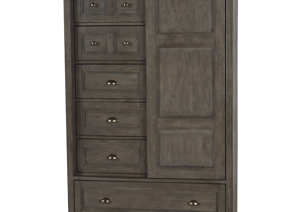 Parker Door Chest -Heron Grey