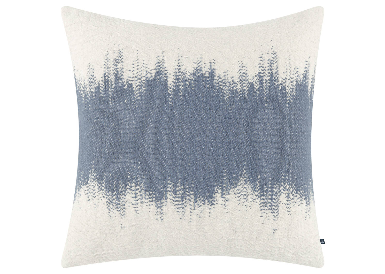 Menton Pillow 20x20 Ivory/Sea Blue