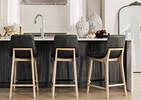 Ortega Counter Stool -Lakeshore Grey