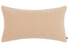 Coussin en coton Lipa 12x22 caramel