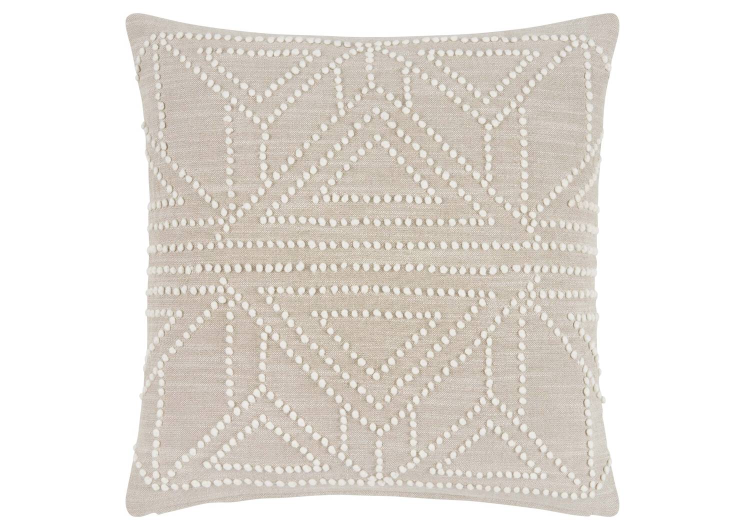 Mazatlan Toss 20x20 Ivory/Natural