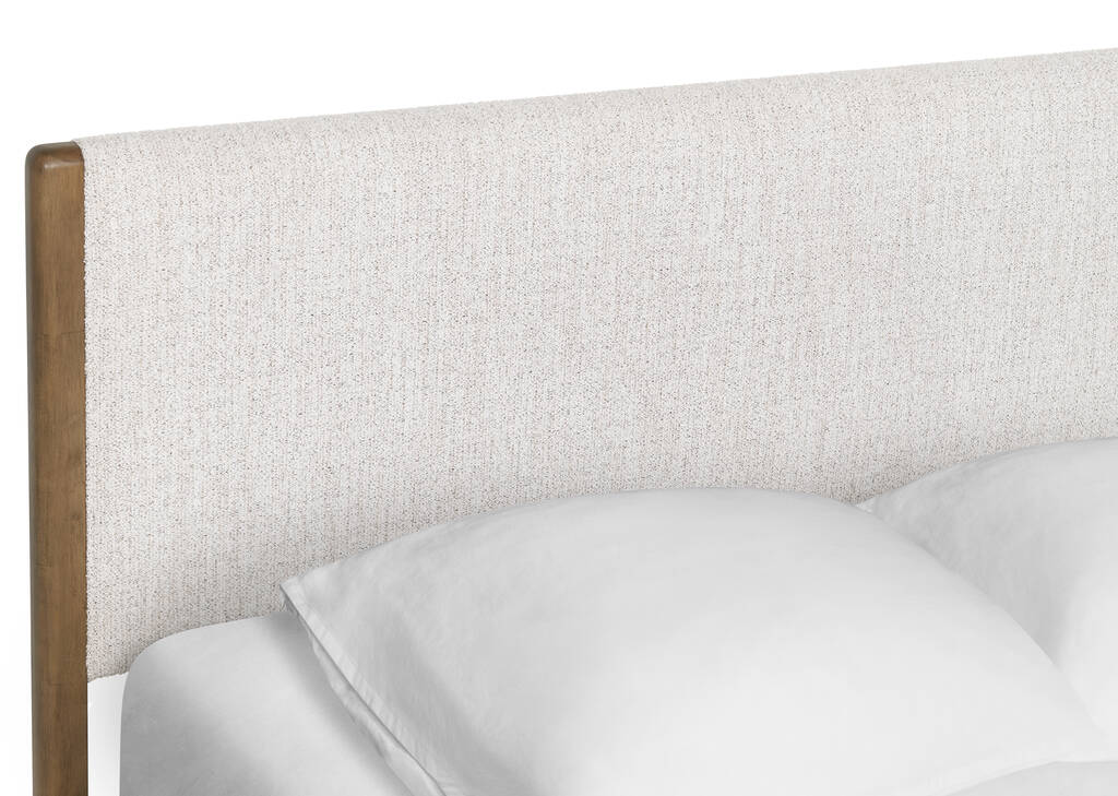 Wallen Bed -Dunn Clay/Lowen Oat, QUEEN