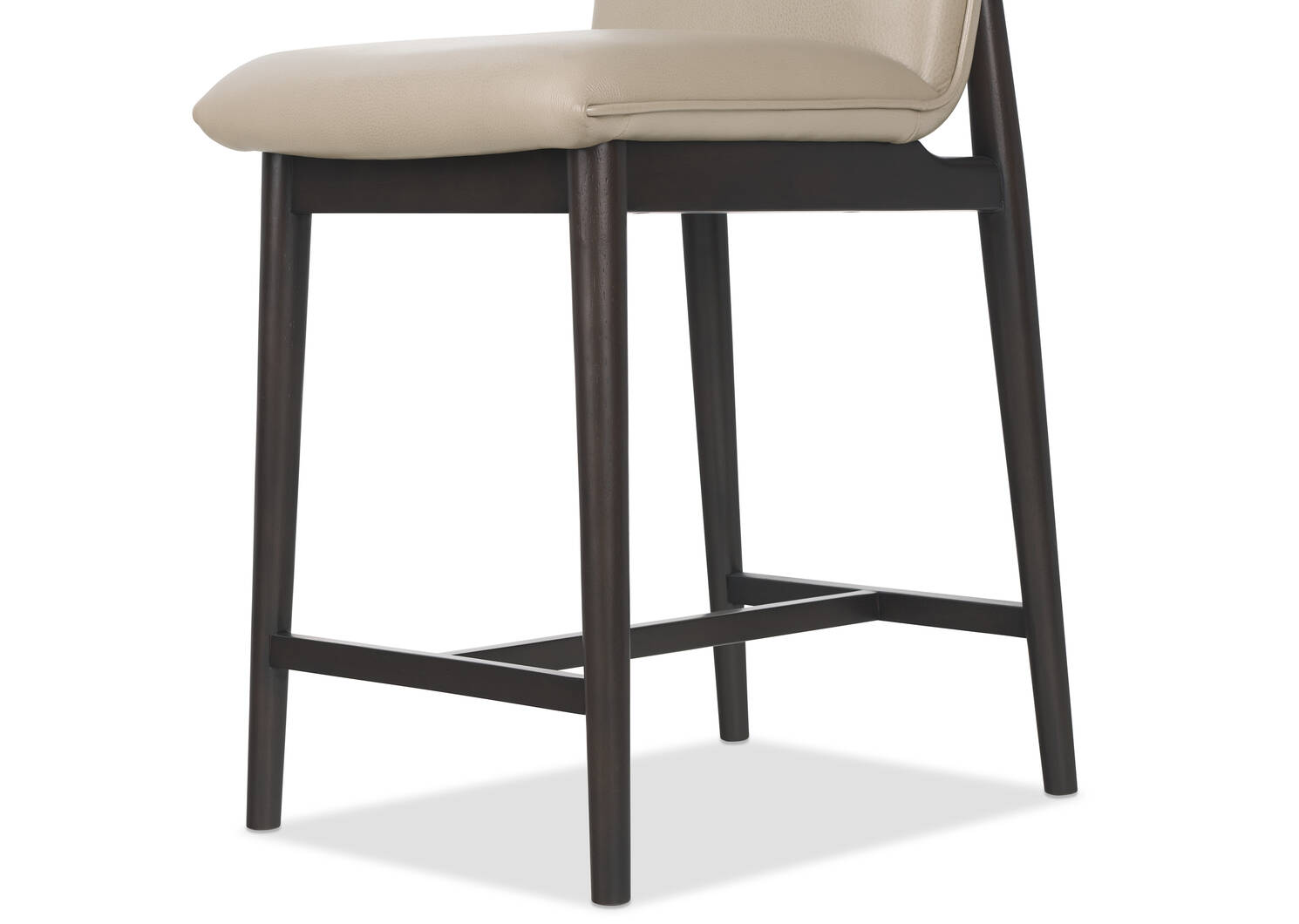 Esmae Leather Counter Stool -Reede Stone