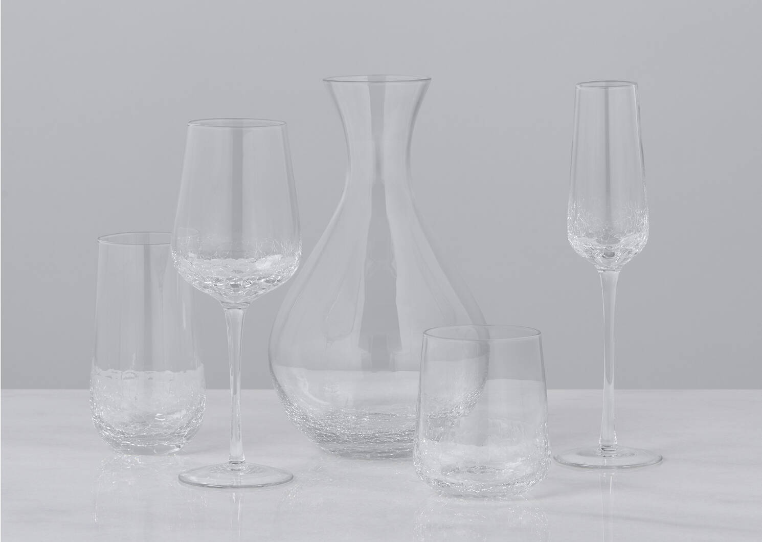 Verre long Vivant transparent