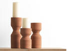 Rife Candle Holders Terracotta