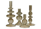 Bobbi Candle Holders Brown