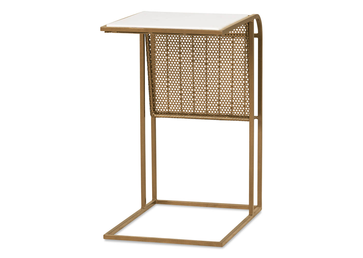 Perkins Tuck Table -Simba Brass