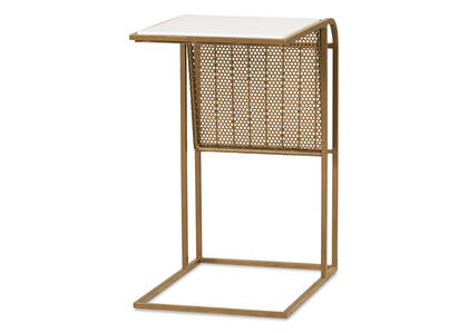 Perkins Tuck Table -Simba Brass