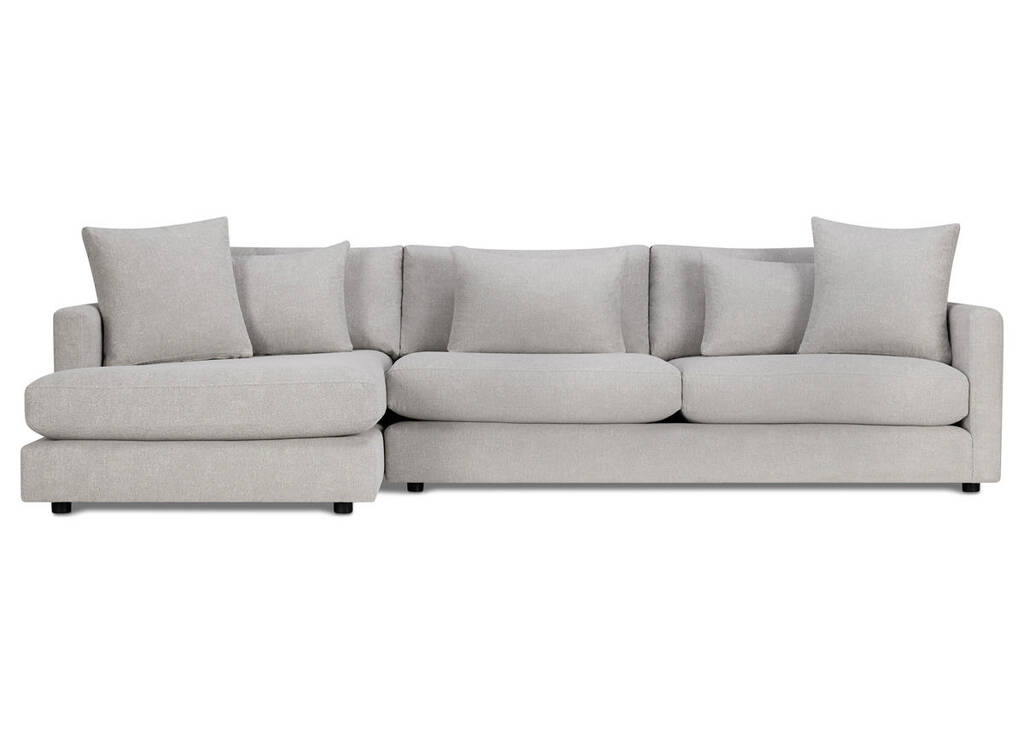Berg Sofa Chaise -Aiden Platinum