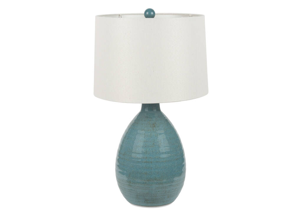 Salma Table Lamp Turquoise