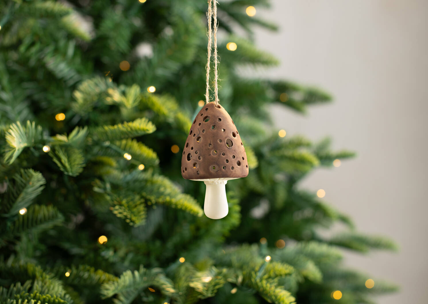Woodland Mushroom Ornament Tall