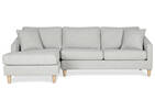 Austin Sofa Chaise -Wish Silverdust