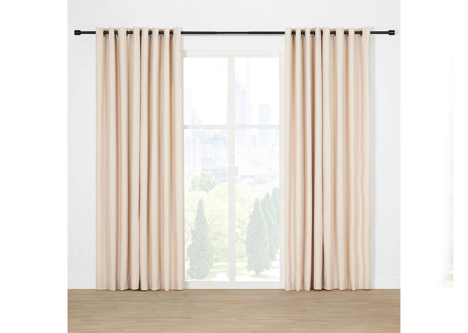Oates Panel 96 Linen