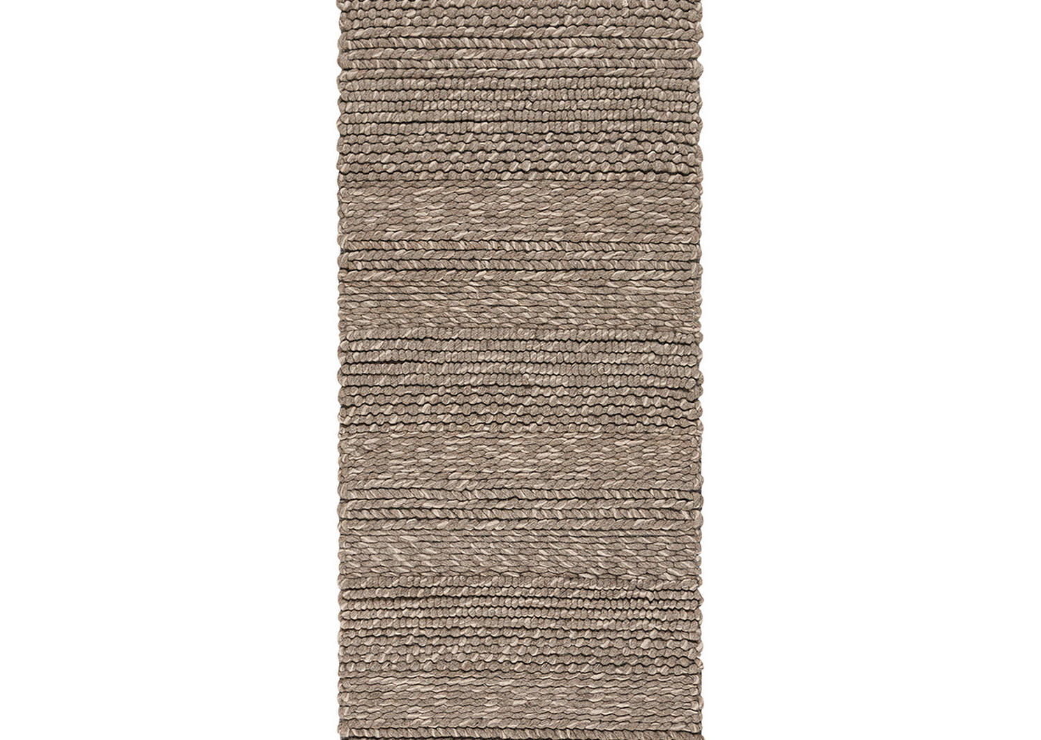 Tapis de couloir Hugo 30x84 gris crème