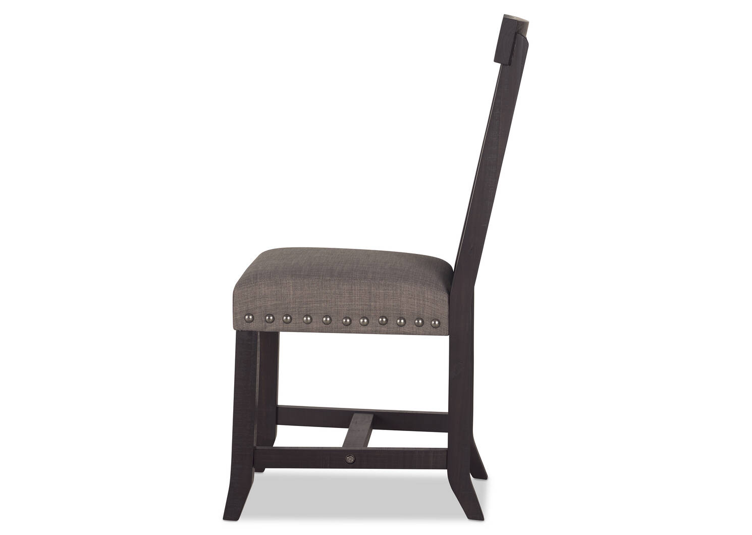 Chaise Ironside -Khal café/grise